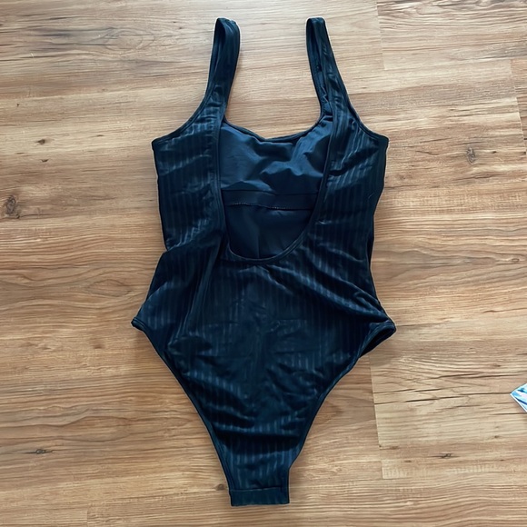 Black Shein one piece swim suit - Picture 2 of 4